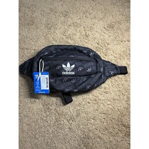 Adidas Fanny Pack Unisex Black Monogram LP6173